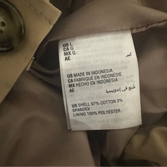 INC Drawstring Bomber Jacket Large - Picture 6 of 10